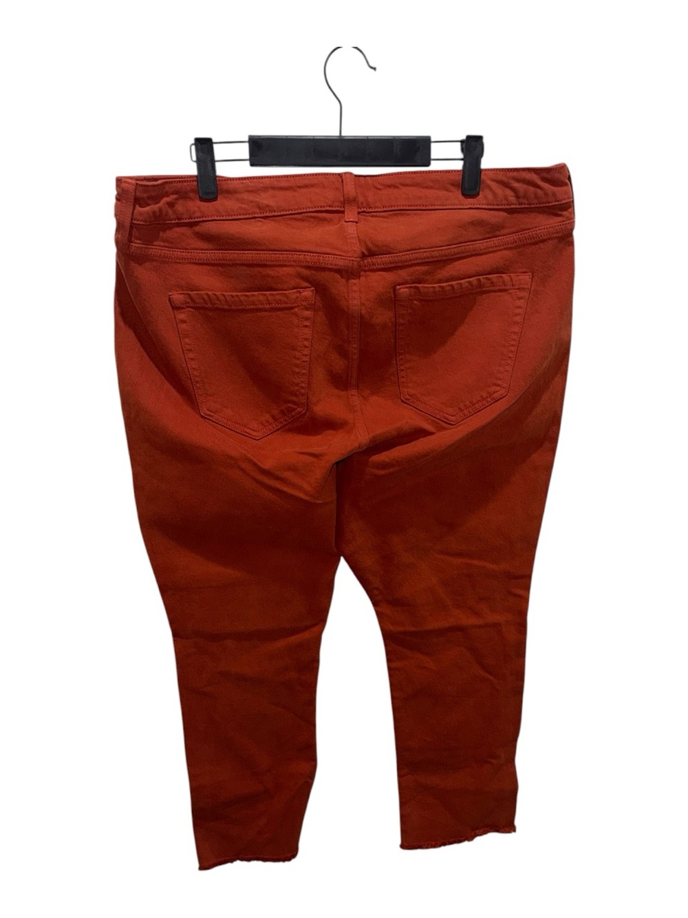 torrid Rust Button-Front Cropped Pants - Picture 4 of 6